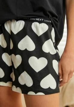 Next Long Sleeve Sets 2 Pack Standard - Pyjama - Black White Heart Print 19 Next Long Sleeve Sets 2 Pack Standard - Pyjama - Black White Heart Print -Next 6eb11bb4dbcb45348dcf6c96ba825dea