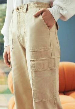 Next Combat Petite - Cargobroek - Stone Natural -Next 6edbfb8b15e44262815db03009940073