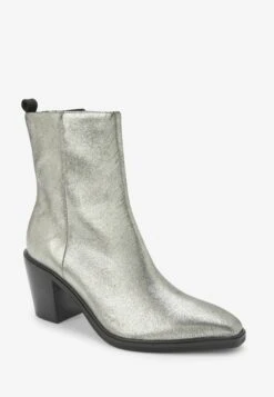 Next Korte Laarzen - Silver -Next 6fe944d8cdf043129689c3082cda74a8