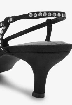 Next Forever Comfort® StuddedKitten Heels Standard - Slingback Ballerina´S - Black -Next 702ebe32639f401ba80c6591b89ff1d6