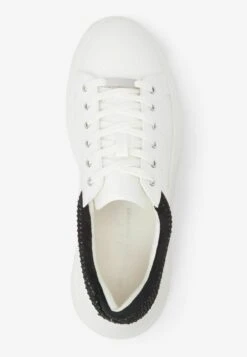 Next Forever Comfort- Sneakers Laag - White Black 10 Next Forever Comfort- Sneakers Laag - White Black -Next 70670b5eed9c496882a8a80430d35fbe