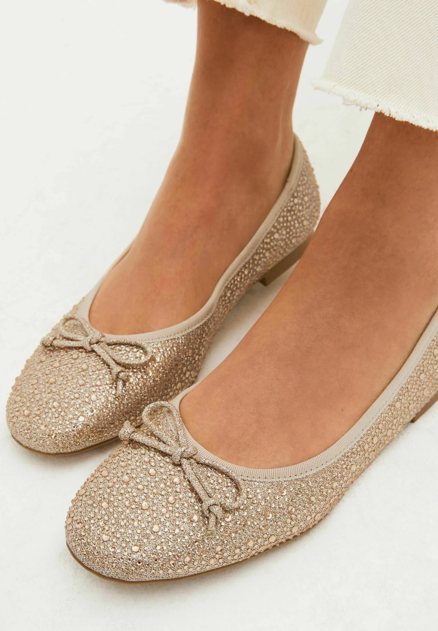 Next Forever Comfort - Ballerina'S - Champagne Gold 4 Next Forever Comfort - Ballerina'S - Champagne Gold - Afbeelding 2