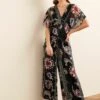 Next Batwing Wideleg Standard - Jumpsuit - Navy Blue Sparkle Floral 1 Next Batwing Wideleg Standard - Jumpsuit - Navy Blue Sparkle Floral -Next 719f4c4385a8402e8402c402c827d79f