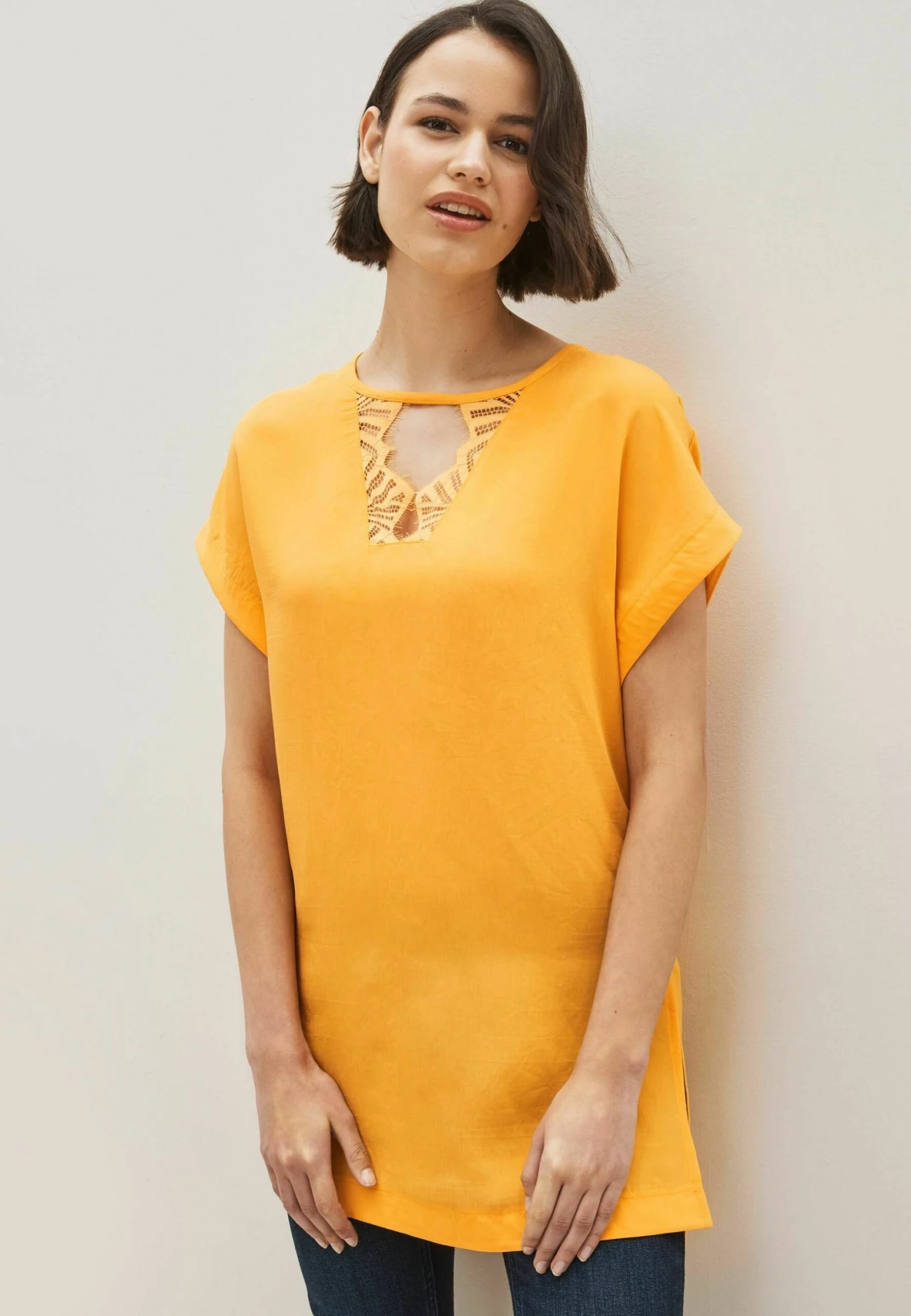 Next Short Sleeve- Blouse - Yellow 3 Next Short Sleeve- Blouse - Yellow