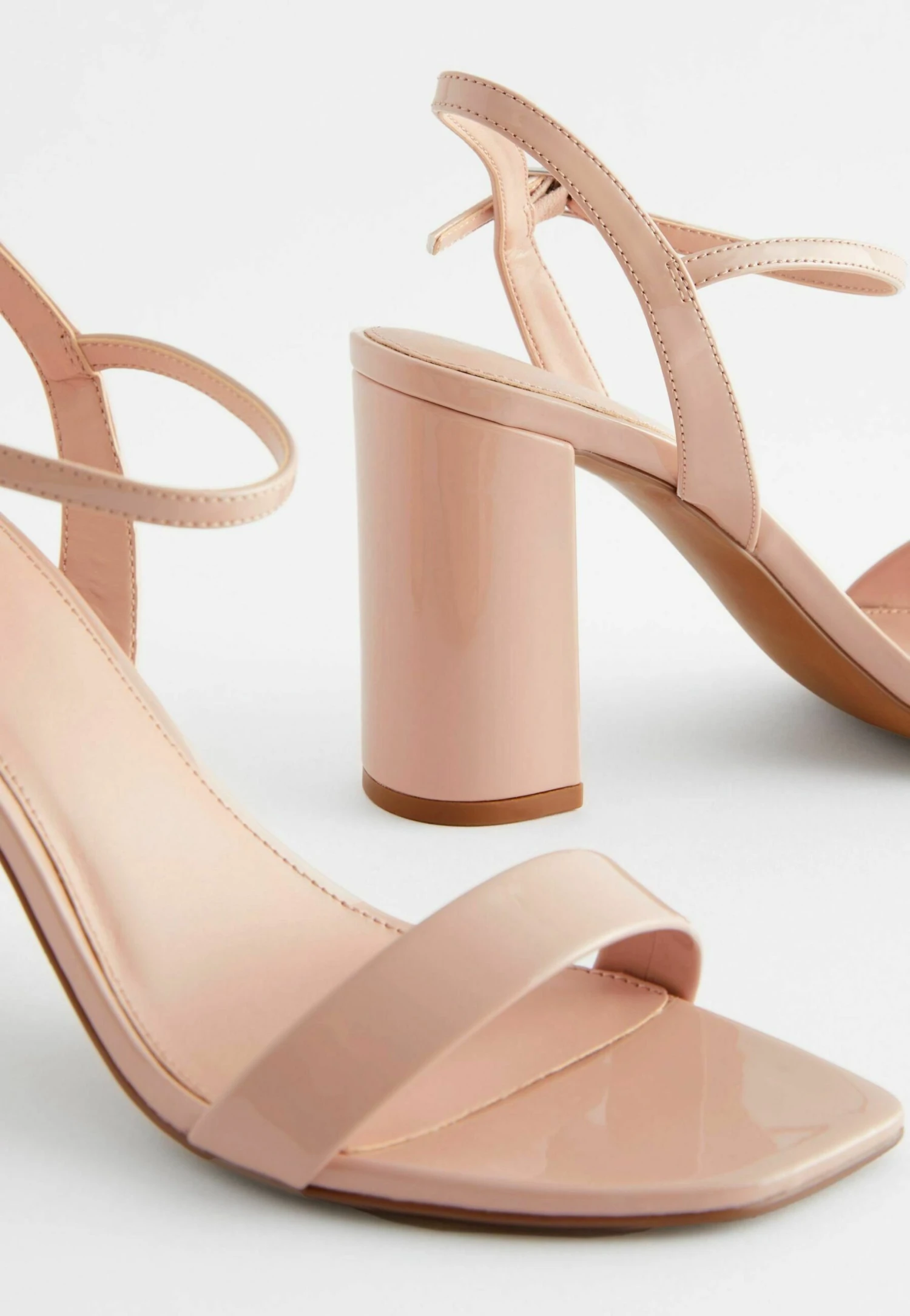 Next Forever Comfort Simple - Sandalen Met Hoge Hak - Nude 5 Next Forever Comfort Simple - Sandalen Met Hoge Hak - Nude - Afbeelding 3