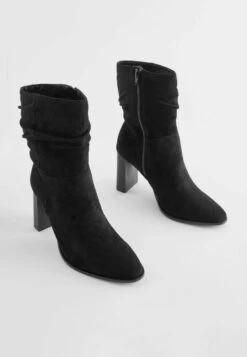 Next Forever Comfort Slouch Midi Standard - Laarzen - Black -Next 73325516d24e43ffbd97721253db2d35