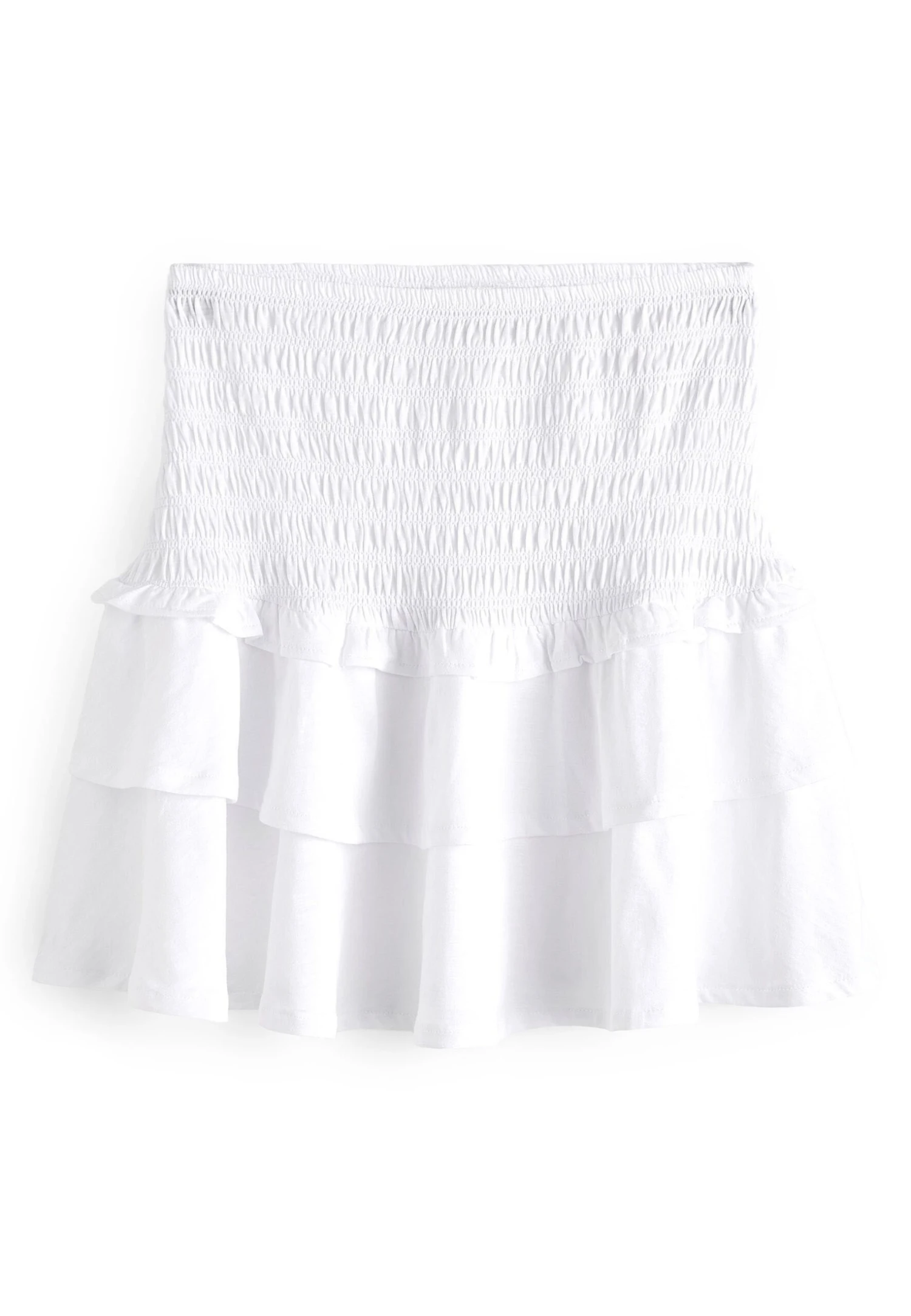 Next Shirred Standard - A-Lijn Rok - Optic White 8 Next Shirred Standard - A-Lijn Rok - Optic White - Afbeelding 6