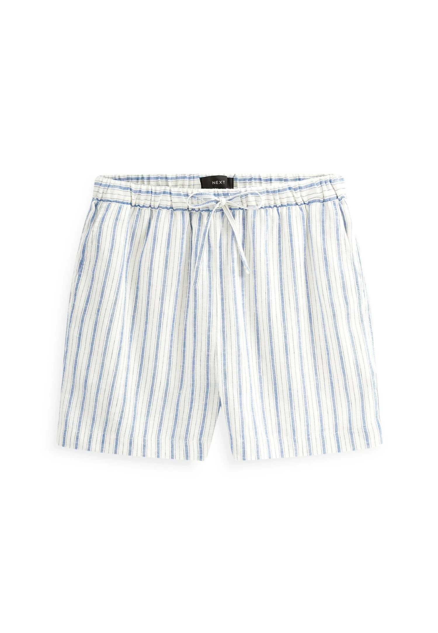 Next Stripe Elasticated Pull On Standard - Shorts - Blue 6 Next Stripe Elasticated Pull On Standard - Shorts - Blue - Afbeelding 4