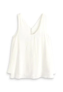 Next Racer Back Cami- Blouse - White -Next 73bb79ebb51646f7a3fdcbc7ad76965a