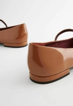 Next Forever Comfort Mary Jane Standard - Ballerina'S Met Enkelbandjes - Camel Brown -Next 74e1a3bedf2141e3ac7f6ccf784df851