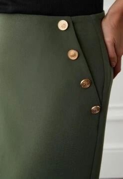 Next Tailored Button DetailStandard - A-Lijn Rok - Khaki Green -Next 74f3b2927f9b46a2b6c4d2a39d827689