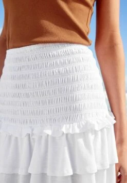 Next Shirred Standard - A-Lijn Rok - Optic White 13 Next Shirred Standard - A-Lijn Rok - Optic White -Next 75945cdb93924aa4b1ec6810a365d412