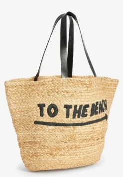 Next Slogan Shopper - Shopper - Natural -Next 7644f67f93db4327832c83b44245c351