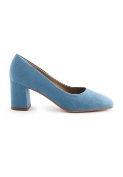Next Forever Comfort Square Toe Court Regular Wide Fit - Klassieke Pumps - Blue