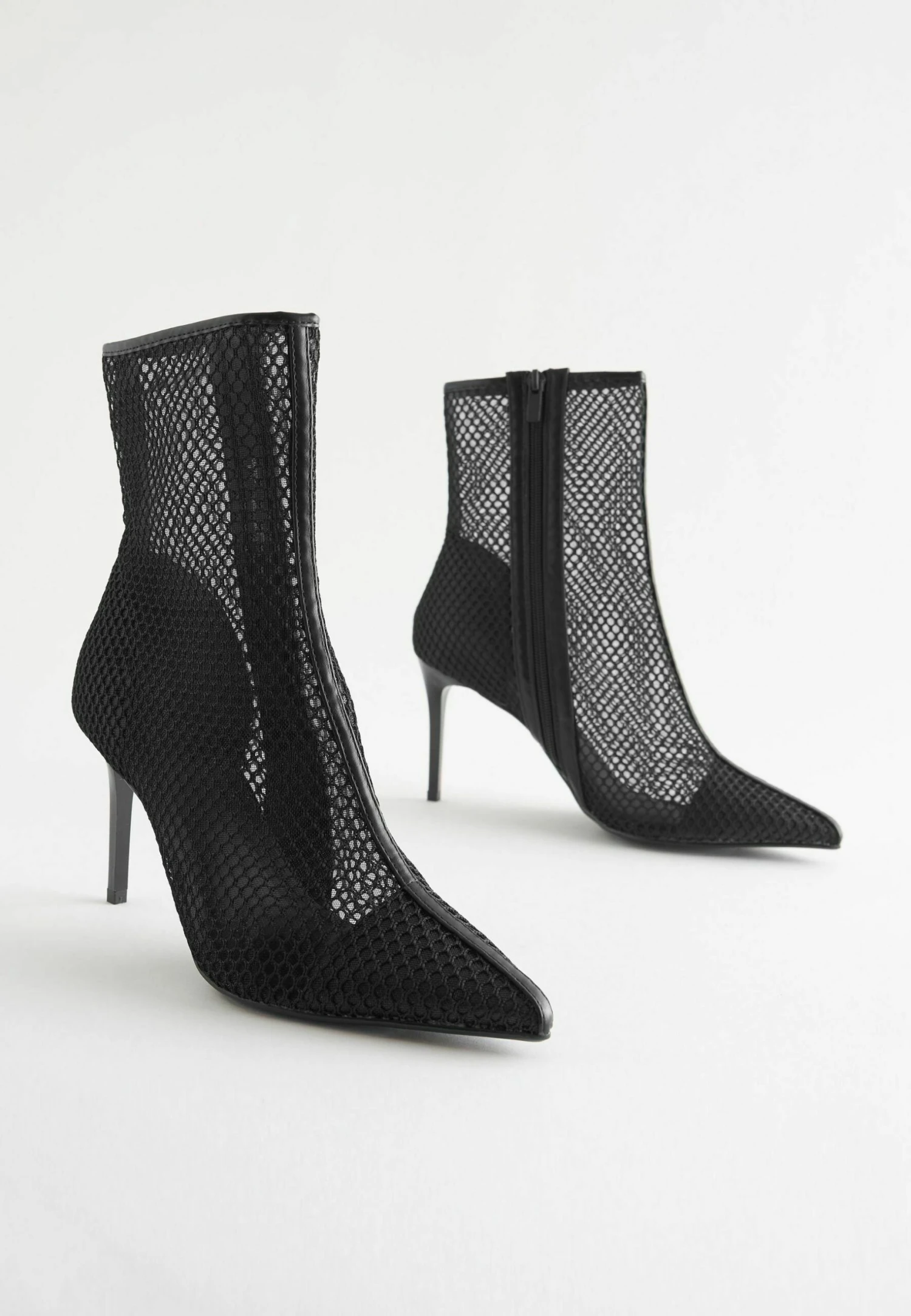 Next Enkellaarsjes Met Hoge Hak - Black 4 Next Enkellaarsjes Met Hoge Hak - Black - Afbeelding 2