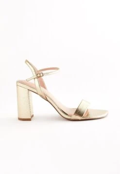 Next Sandalen Met Hoge Hak - Gold