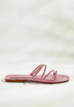 Next Forever Comfort Embellished Glittery Asymmetrical Strappy- Muiltjes - Pink -Next 78c517016a104f33b177d2e32fc7ef80