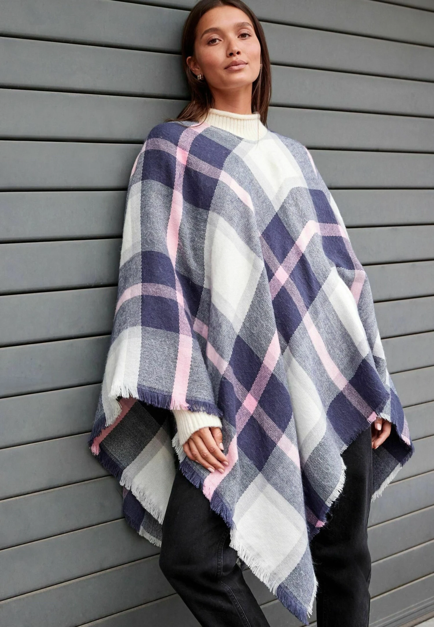 Next Standard - Poncho - Pink 4 Next Standard - Poncho - Pink - Afbeelding 2