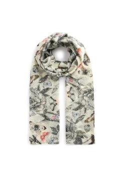 Next Foil Plisse Lightweight Standard - Sjaal - Ecru