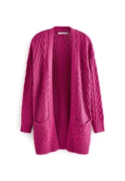 Next Cable- Vest - Raspberry Pink -Next 7ad28120f7454ee891d349a643d86250