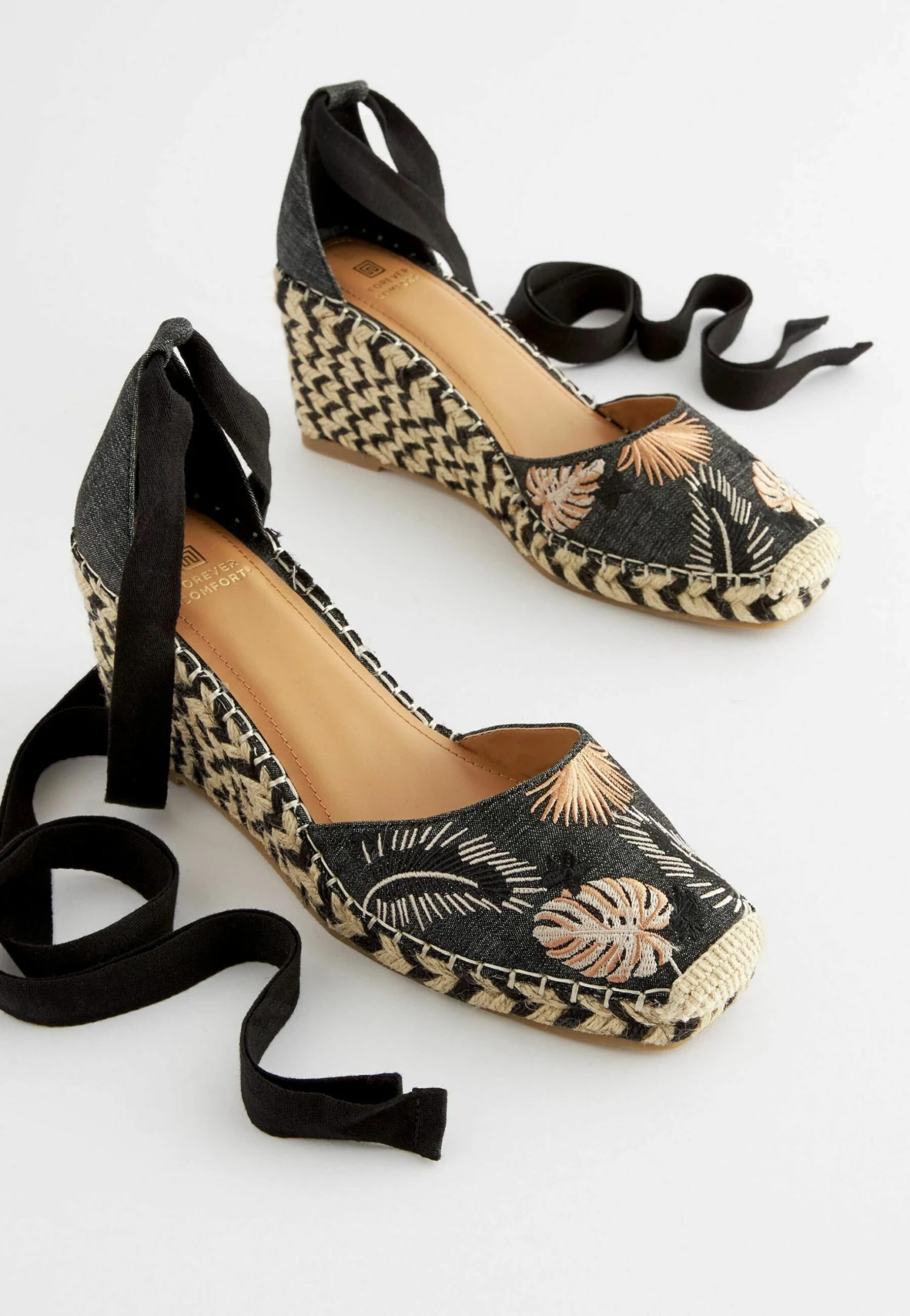 Next Forever Comfort Wrap Square Toe Standard - Sleehakken - Black 4 Next Forever Comfort Wrap Square Toe Standard - Sleehakken - Black - Afbeelding 2