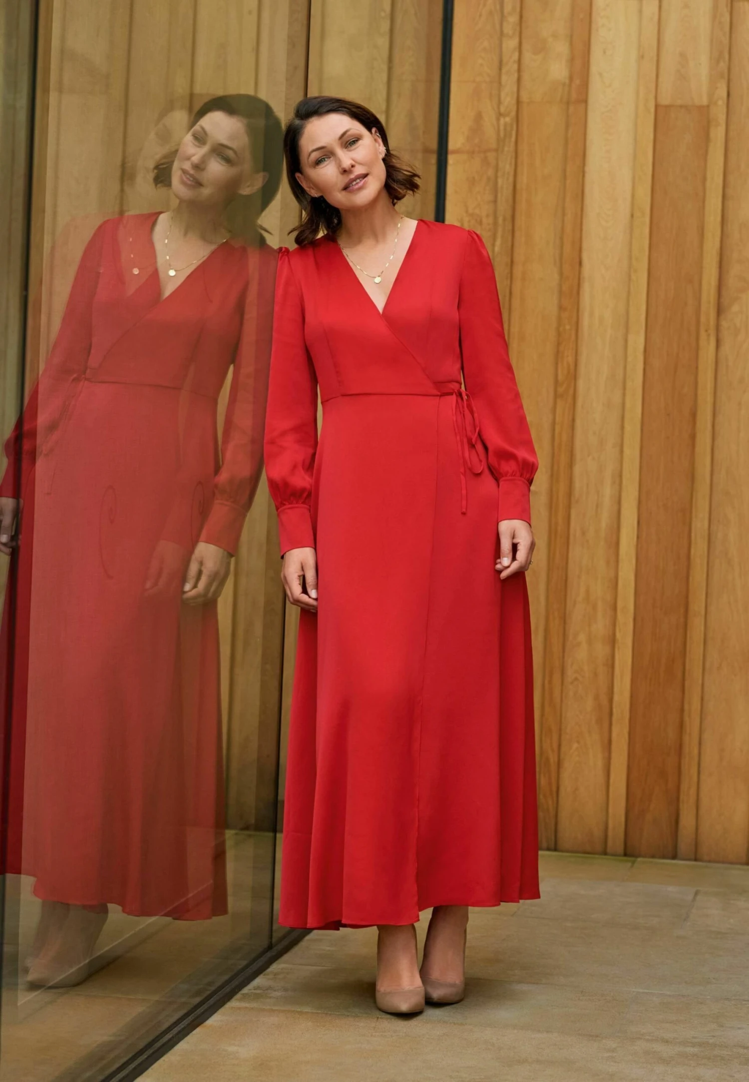 Next Maxi-Jurk - Red 3 Next Maxi-Jurk - Red