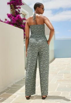 Next Shirred Bandeau - Jumpsuit - Khaki Woodblock 10 Next Shirred Bandeau - Jumpsuit - Khaki Woodblock -Next 7e083b1daa5749f7a5ea22a2fce5a3d9