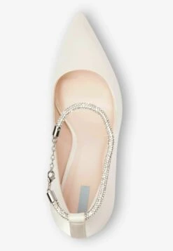 Next Forever Comfort Wedding Jewel Point Toe Court - Klassieke Pumps - Ivory White -Next 806f8400aa4d412eb106dd1ccf8d1dc5