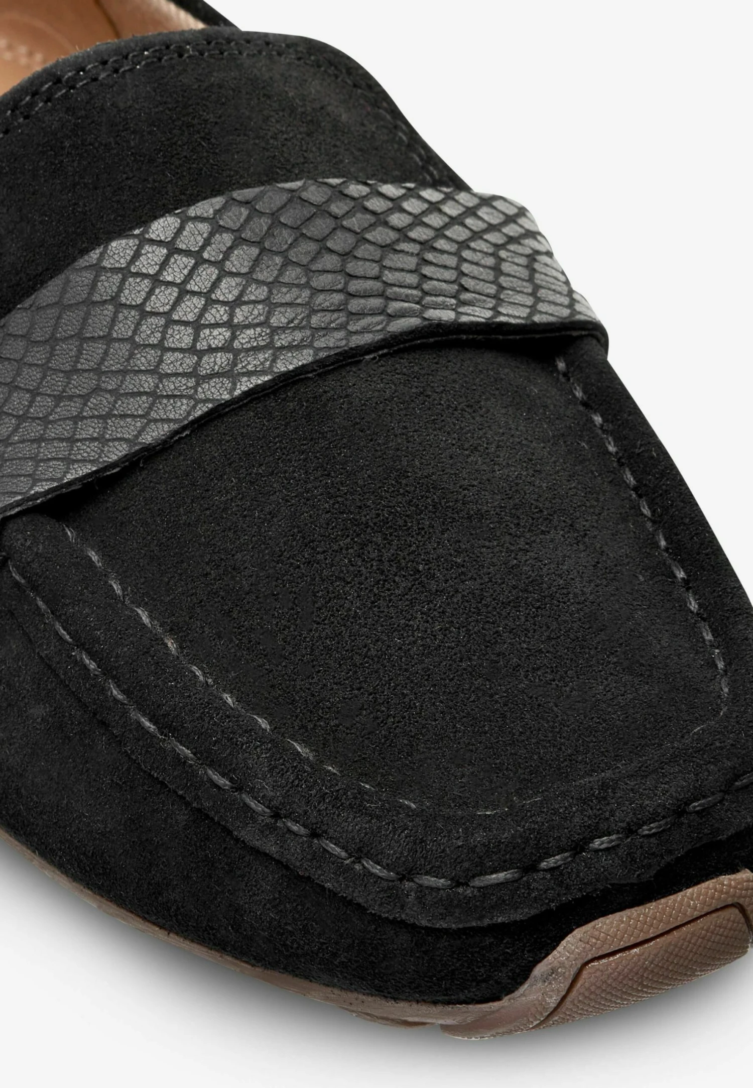 Next Forever Comfort Driver- Mocassins - Black Suede 6 Next Forever Comfort Driver- Mocassins - Black Suede - Afbeelding 4