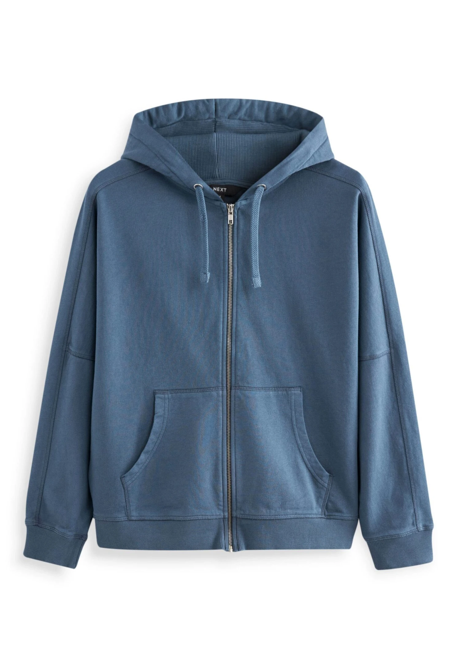 Next Elevated Zip Through Standard - Sweater Met Rits - Indigo Blue 6 Next Elevated Zip Through Standard - Sweater Met Rits - Indigo Blue - Afbeelding 4