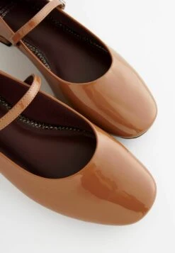 Next Forever Comfort Mary Jane Standard - Ballerina'S Met Enkelbandjes - Camel Brown -Next 82976fc160be4bd9a1f8dda9b0465a04