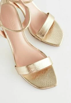 Next Sandalen Met Hoge Hak - Gold -Next 83c6aeb75bf7445aa4bb9603c716b348
