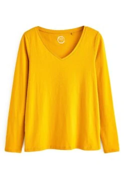 Next Long Sleeve V-Neck Top Standard - Longsleeve - Yellow 11 Next Long Sleeve V-Neck Top Standard - Longsleeve - Yellow -Next 83defb2cc19948bdaf9439e894ad7974