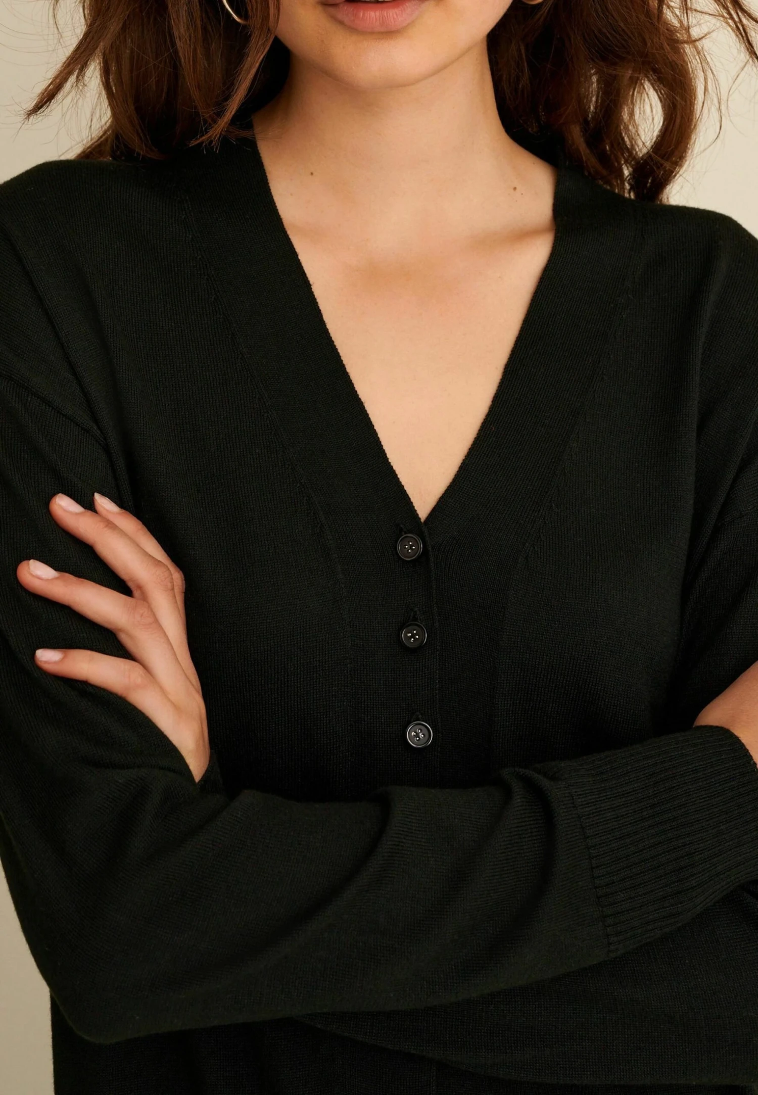 Next Button Up Standard Tall - Vest - Black 6 Next Button Up Standard Tall - Vest - Black - Afbeelding 4