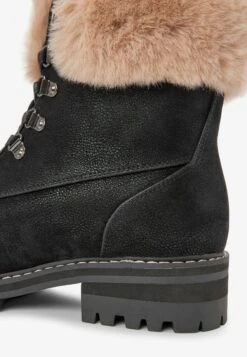 Next Forever Comfort Regular/Wide Fit - Snowboots- Black -Next 854908dac345416d9538b553662ddcfe