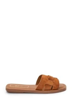 Next Forever Comfort - Muiltjes - Tan Brown Suede