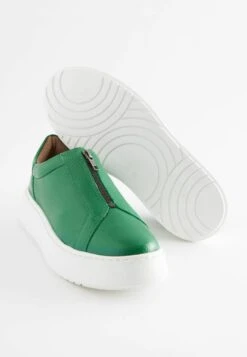 Next Forever Comfort Signature Standard - Sneakers Laag - Green -Next 876e4cfa77584a9cb476c85273002b37