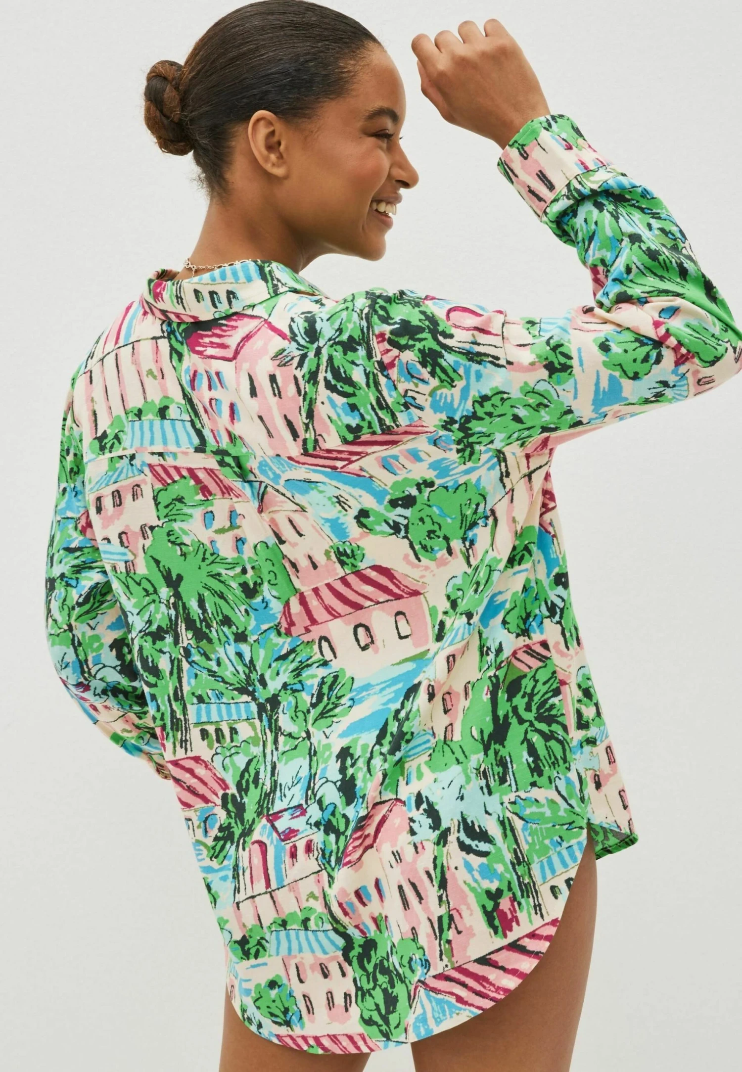 Next Print Standard - Overhemdblouse - Multi 5 Next Print Standard - Overhemdblouse - Multi - Afbeelding 3