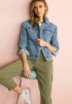 Next Puff Sleeve- Spijkerjas - Mid Blue 10 Next Puff Sleeve- Spijkerjas - Mid Blue -Next 88b9b5b94994426492152ca6f3de268c