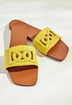 Next Cut Out Detail Standard - Muiltjes - Lime Green -Next 88d6d13a2a974608a863cb945d2de516