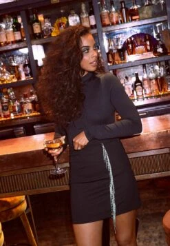 Next Embellished Standard - A-Lijn Rok - Black