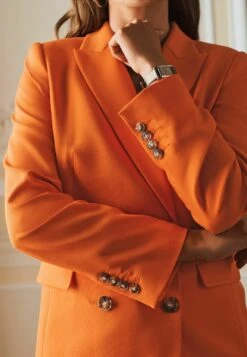 Next Tailored Double Breasted TexturedStandard - Blazer - Orange -Next 8ae205c33ef745c2ac640189a5c734d1