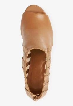 Next Mesh Panel - Hoge Hakken - Camel -Next 8be0244b6e8a4a06a01b10f313f9d68f