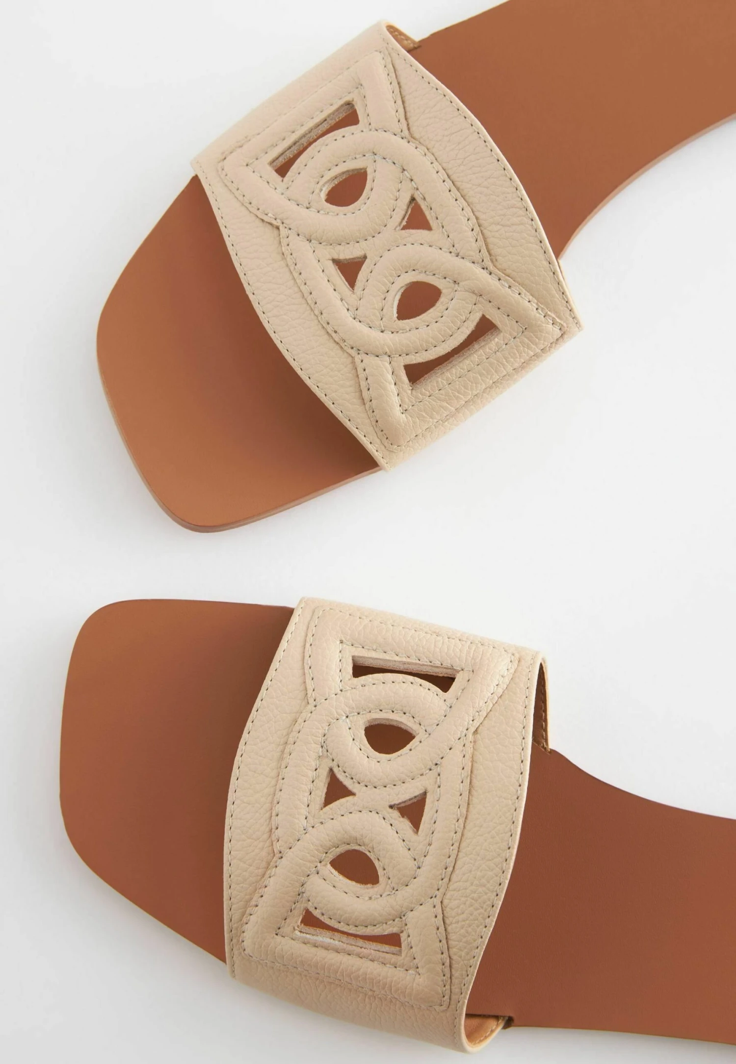 Next Cut Out Detail Standard - Muiltjes - Cream 6 Next Cut Out Detail Standard - Muiltjes - Cream - Afbeelding 4