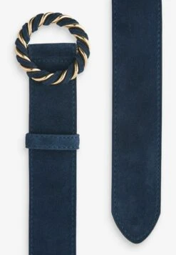 Next Circle Buckle Regular Standard - Riem - Navy -Next 8c5332a3c7f840afb00c643d53bb4edc