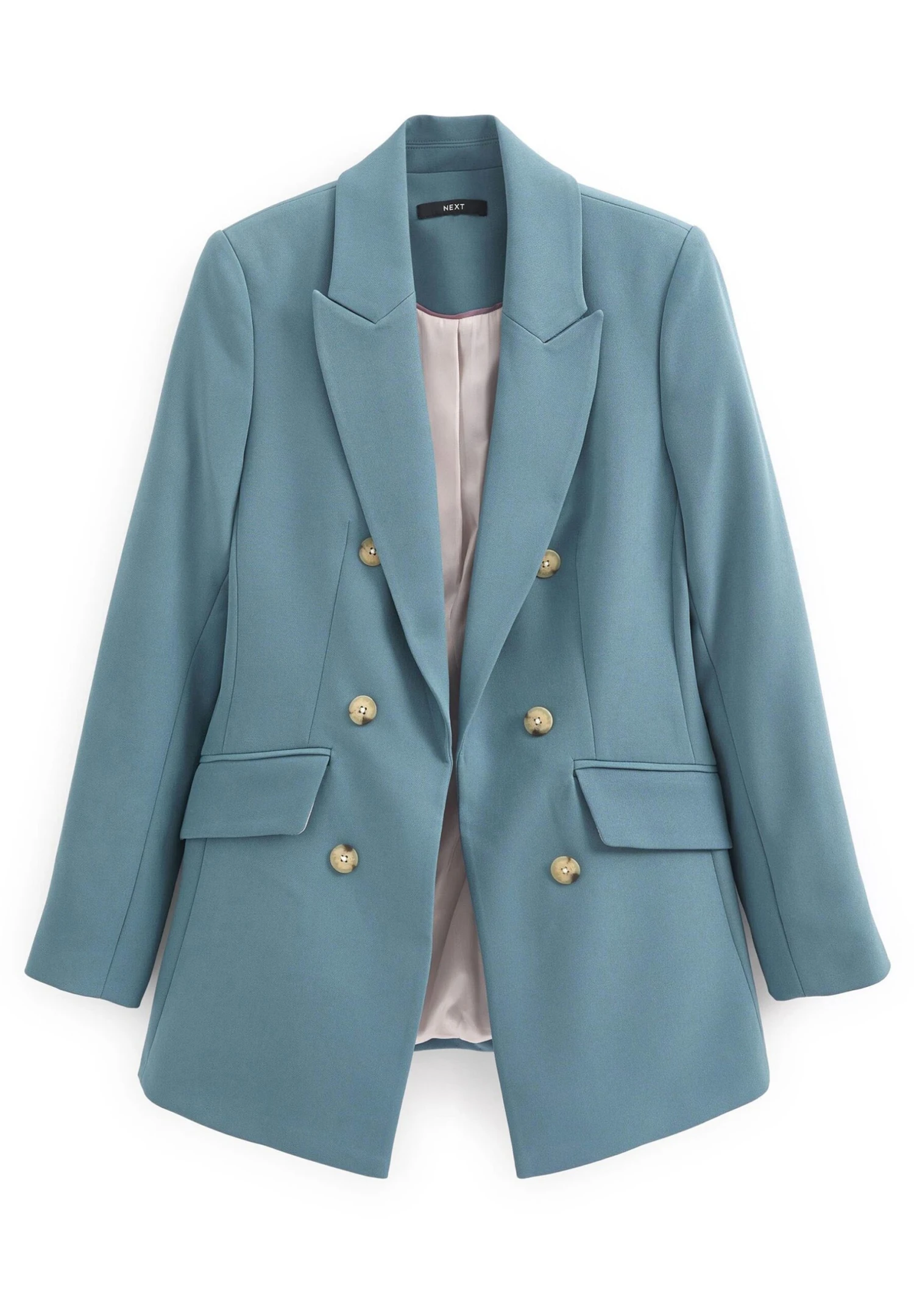 Next Tailored Longline - Halflange Jas - Blue 6 Next Tailored Longline - Halflange Jas - Blue - Afbeelding 4