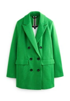 Next Double Breasted Standard - Halflange Jas - Green -Next 8f08e8bc9468461ab3cb7cbff6b0761f