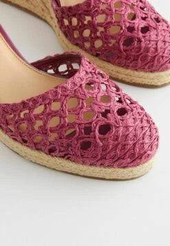 Next Signature Macramé Standard - Plateaupumps - Pink -Next 8f18403bd742406d9951a1314e023280