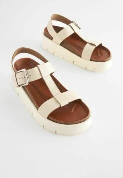 Next Forever Comfort Standard. - Sandalen Met Plateauzool - Bone White -Next 8f1f673ed7ba45308a790783aea6a6cf