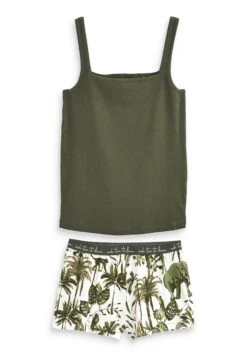 Next Set Standard - Pyjama - Khaki Green